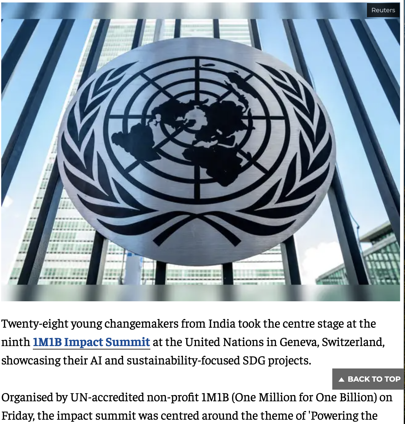 Economic Times 2025 Feature