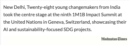 Hindustan Times 2025 Feature