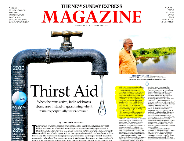 The New Sunday Express Magazine - Thirst Aid cover feature
